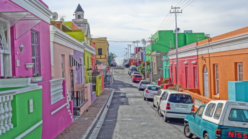 Cape Town, South Africa, one of the most colorful cities in the world
