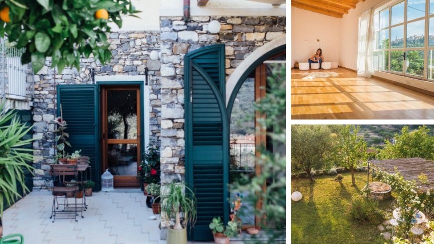 Diano Green, yoga retreat italy