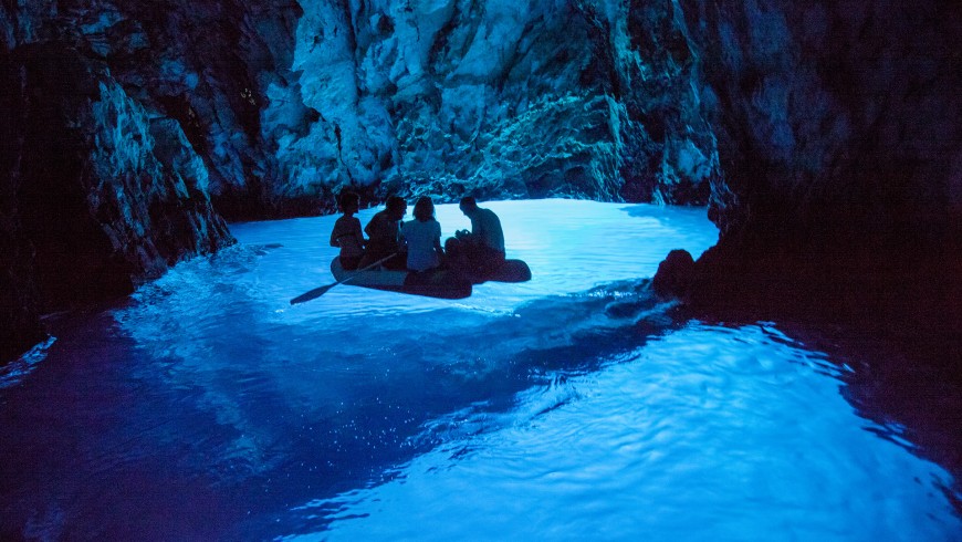 Blue Grotto, Croatia