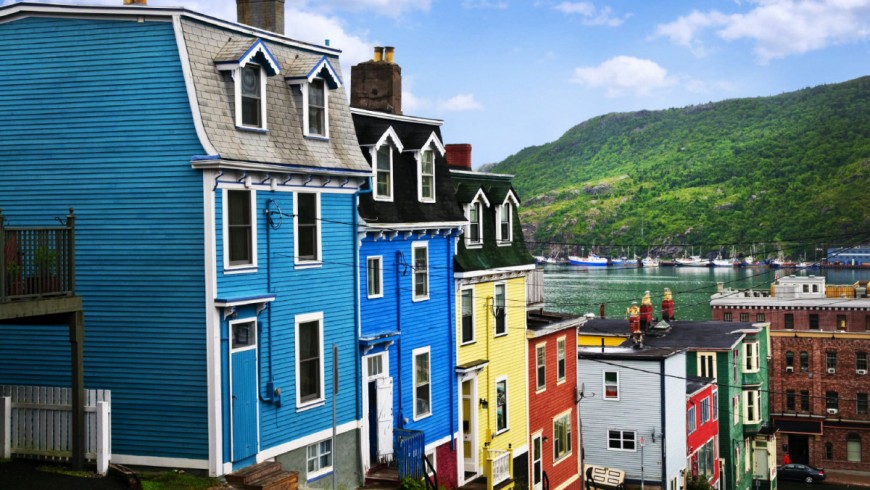 St John's, Canada, one of the most colorful cities in the world