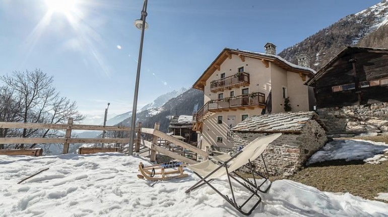 Eco-chalet in Italy