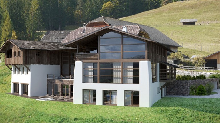 Eco-chalet in Italy