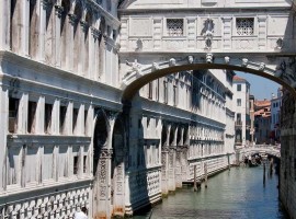 Sospiri Bridge in Venice