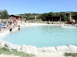 Masse di San Sisto, natural pools of Viterbo, Italy
