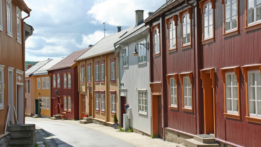 Røros, UNESCO heritage of Norway