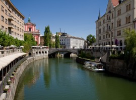Ljubljana, capital of Slovenia