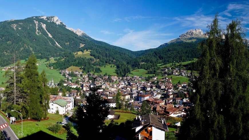 Moena is the perfect destination for a Car-free holiday in Trentino