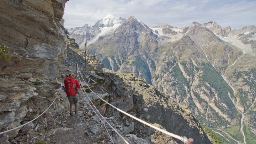 Haute Route is one of the most beautiful hiking trails in the world