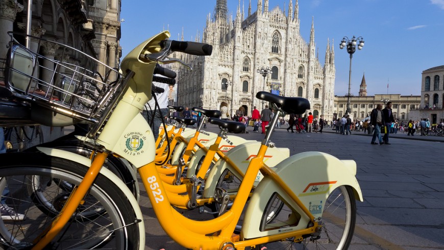 Milan's new Bike Sharing service 