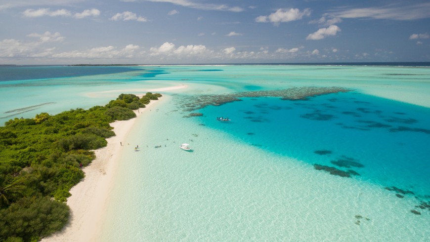 Maldives, one of the places that may disappear because of climate change