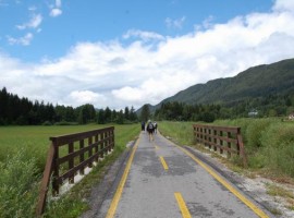 A cycle route from the Alps to the sea in Friuli