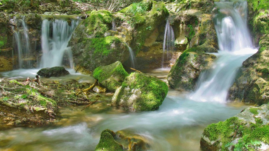 Hajske waterfalls