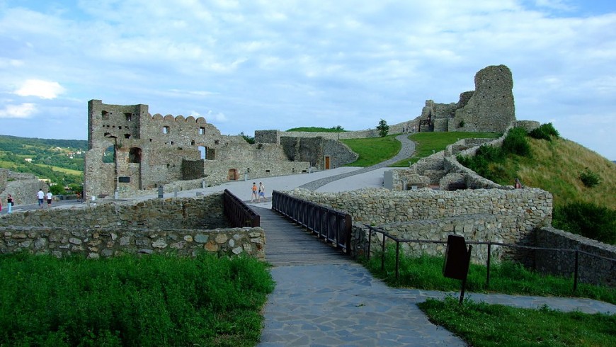 Devin castle in Slovakia