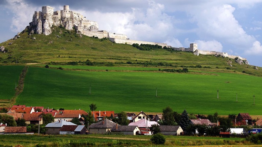 Spi castle, in Slovakia