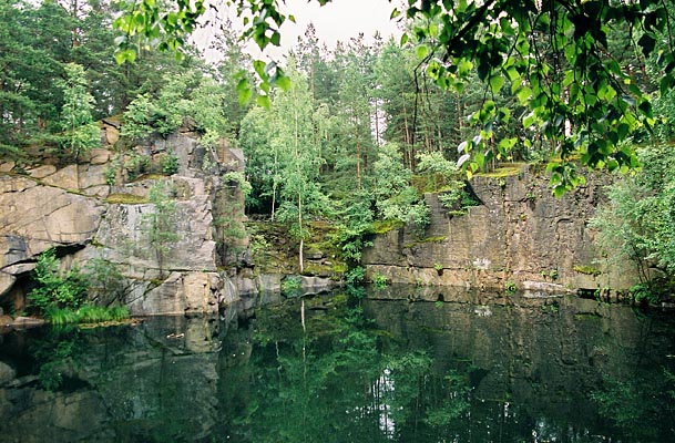 Necin, one of the best natural pools in Czechia