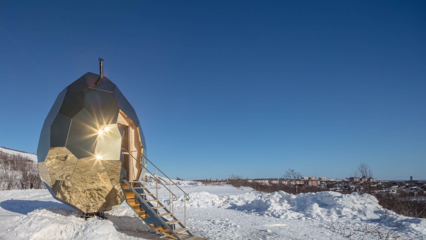 Solar Egg Sauna