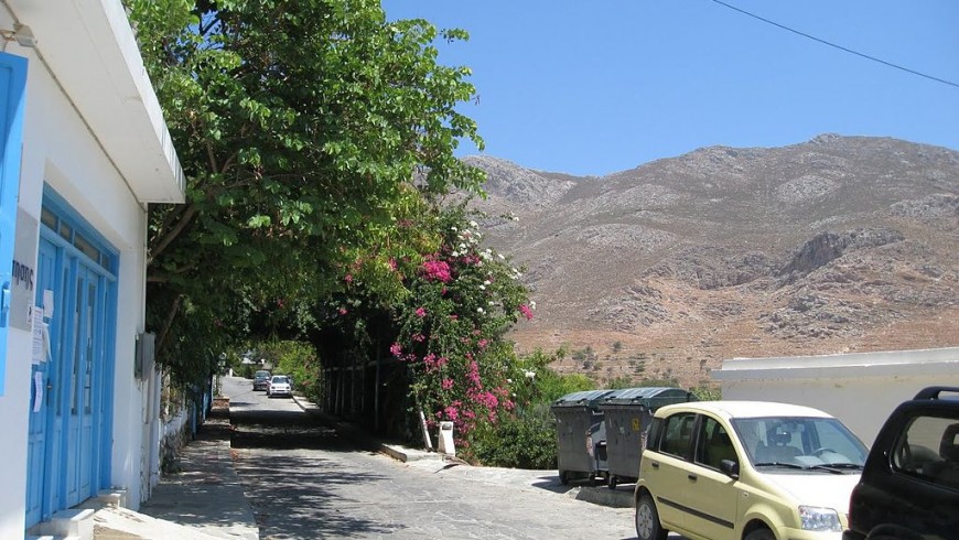 Tilos Greece street