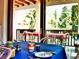 Breakfast table, B&B Casa Francesca,Lake Garda