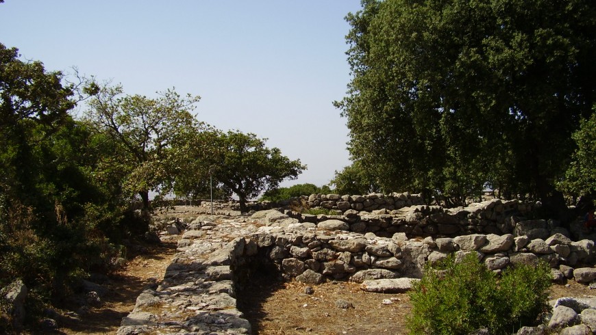 Nuragic Sanctuary of Santa Vittoria, Sardinia, photo via Wikimedia Commons