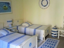 Bedroom, Casa Gaia, Sardinia, green accommodations