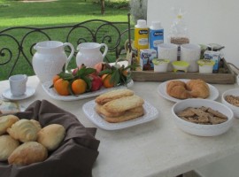 Biological breakfast, Sardinia, green tourist facilities