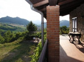 Valtidone Verde's terrace, green accommodations