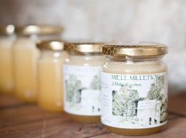 The delicious honey of the Malga, produced by the owners