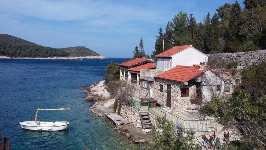 A eco-friendly cottage by the sea in Croatia