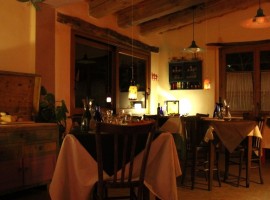 An old-fashioned inn in the Marche region