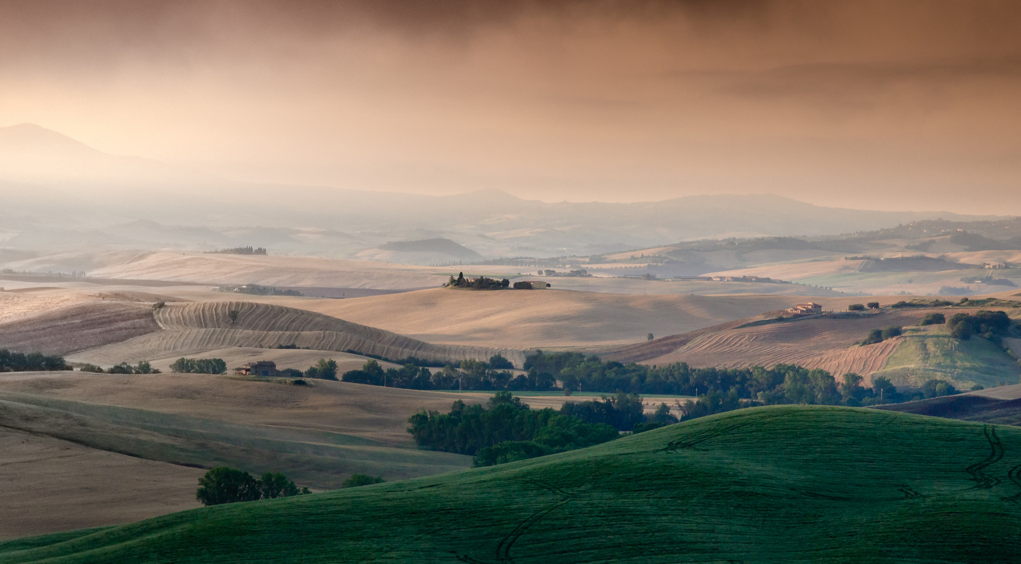 Val d' Orcia in Tuscany