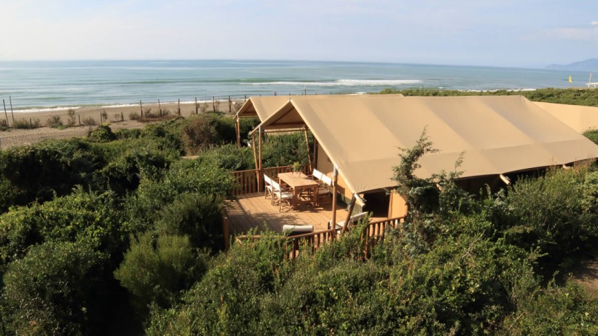 An eco-friendly campsite among the most beautiful in Europe
