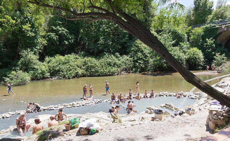 Petriolo hot springs