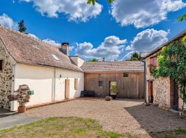 outdoor at the vegan eco b&b in france