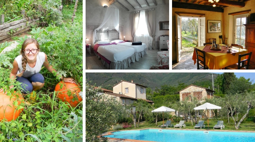Borgo4Case eco-friendly accommodation in Camaiore, Tuscany