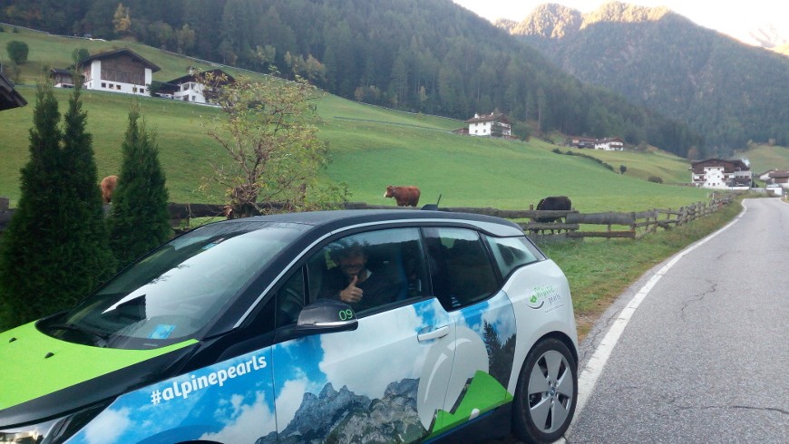 Ecobnb around the Alpine Pearls with the electric car