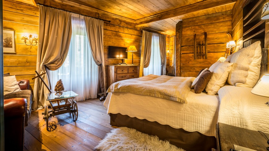 Room of Bragard hotel, ecohotel in Limone Piemonte