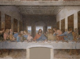 painting of the last supper by leonardo