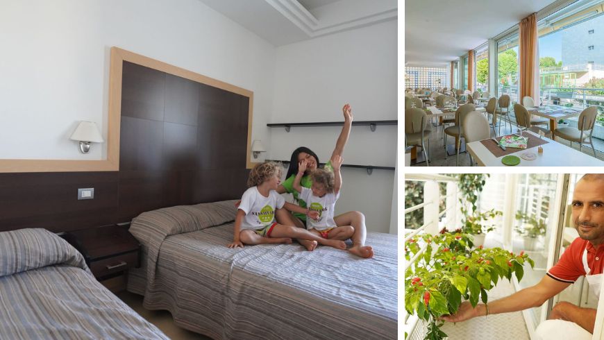 An eco and family-friendly hotel by the sea