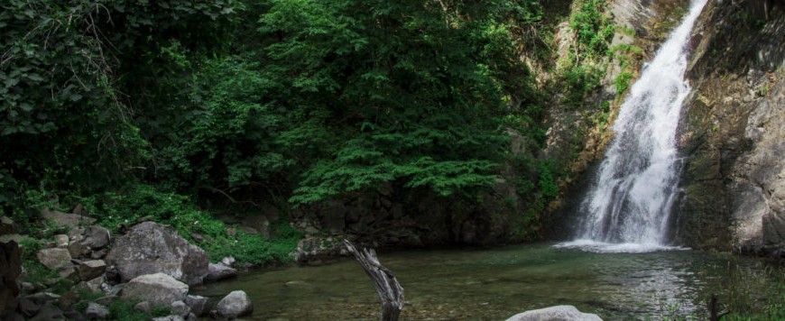 The waterfalls of Bivongi, Calabria.