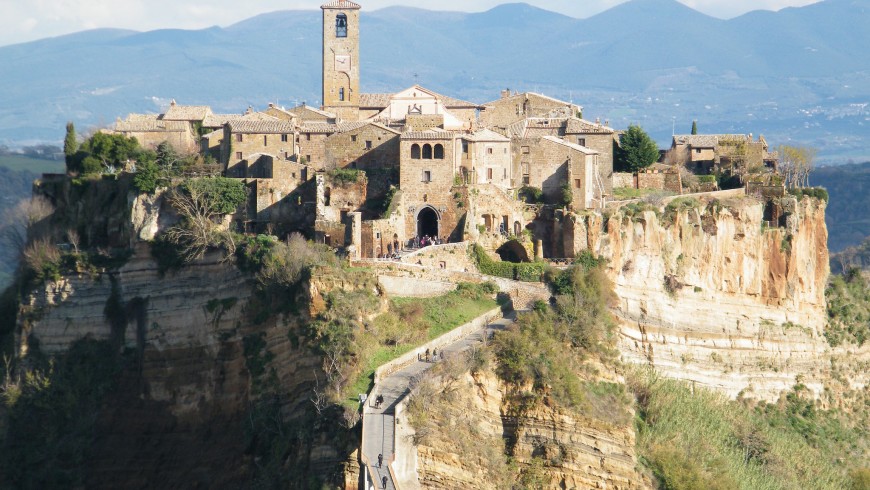 Slow tourism in Italy, Civita di Bagnoregio