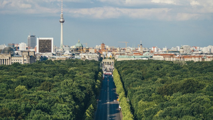 Berlin, Germany, is on of the greenest vegan cities in Europe