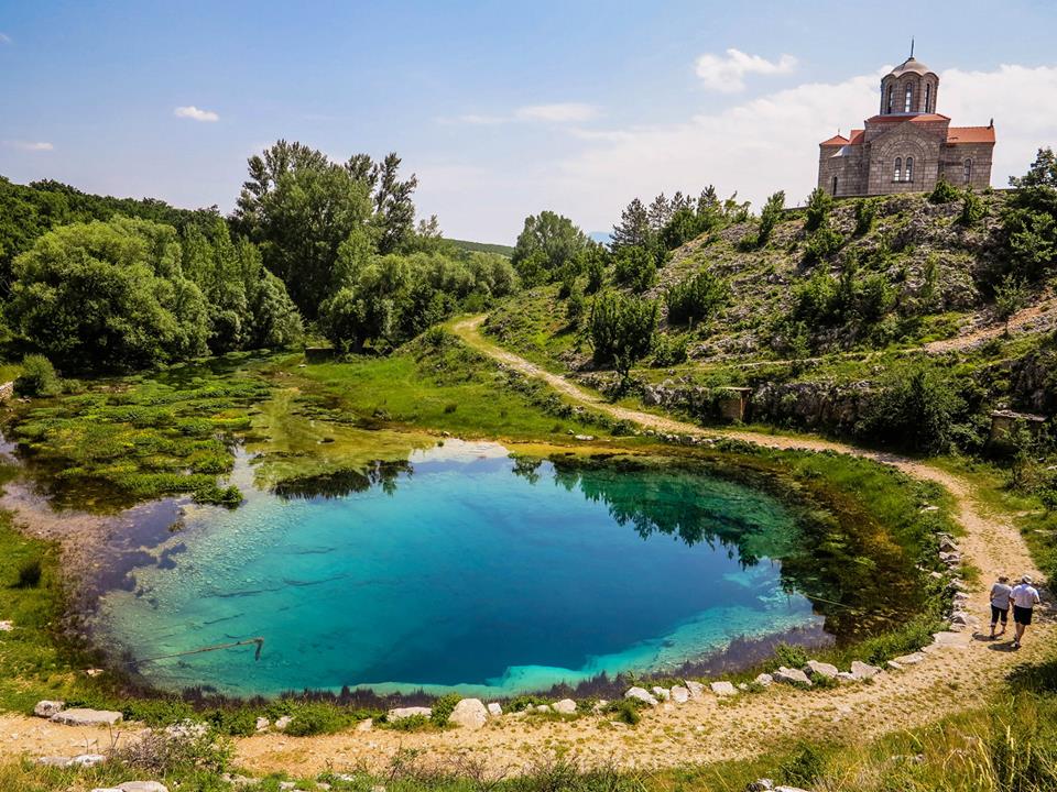 River Cetina natural spring Vrlika