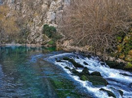 River Ruda natural water spring