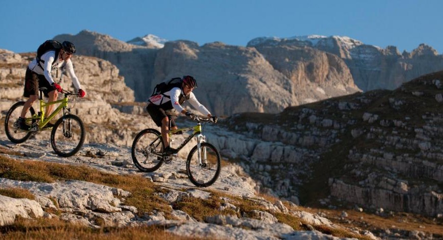 mountain biking in the rocky mountains