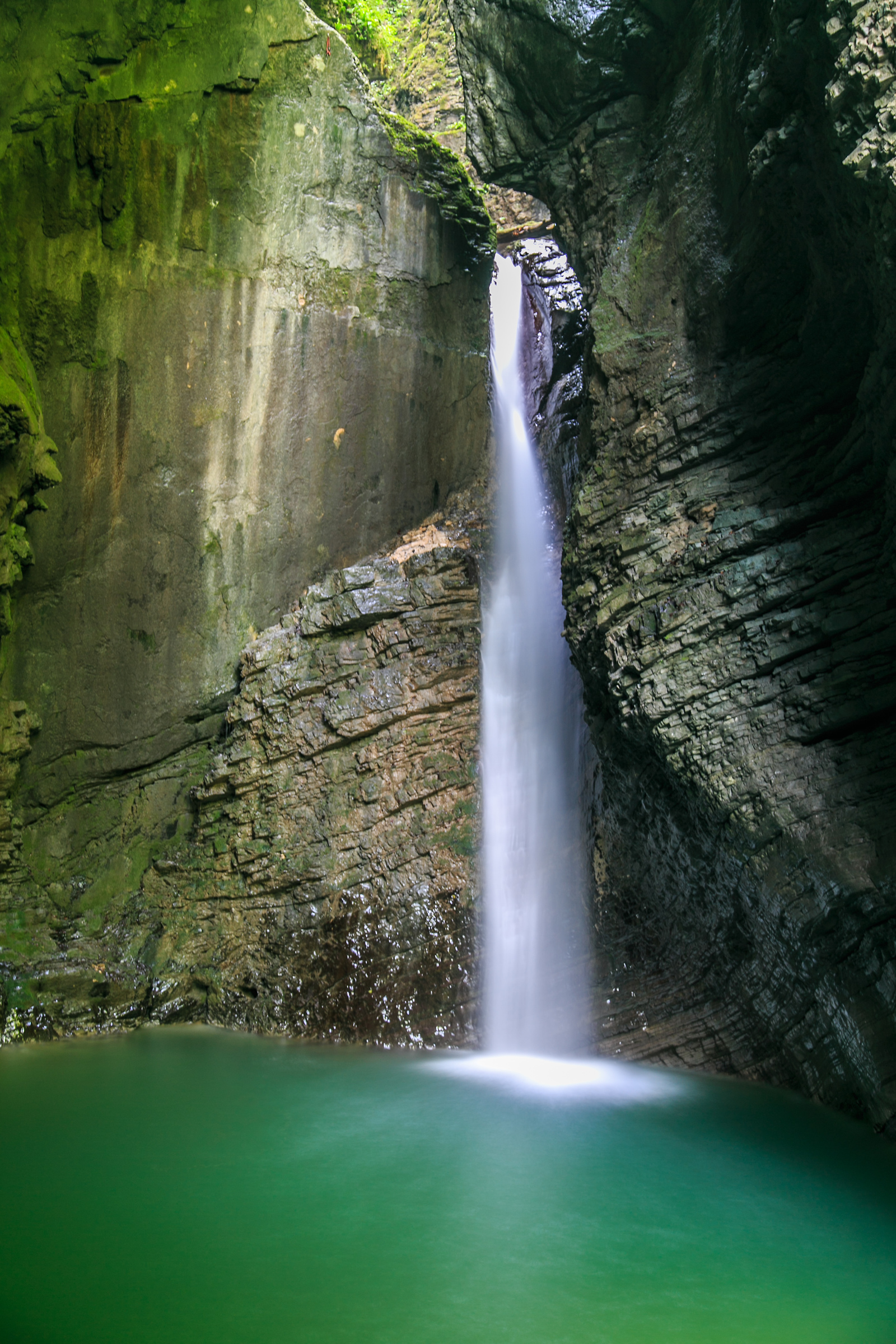 Waterfalls in Slovenia - waterfall Kozjak