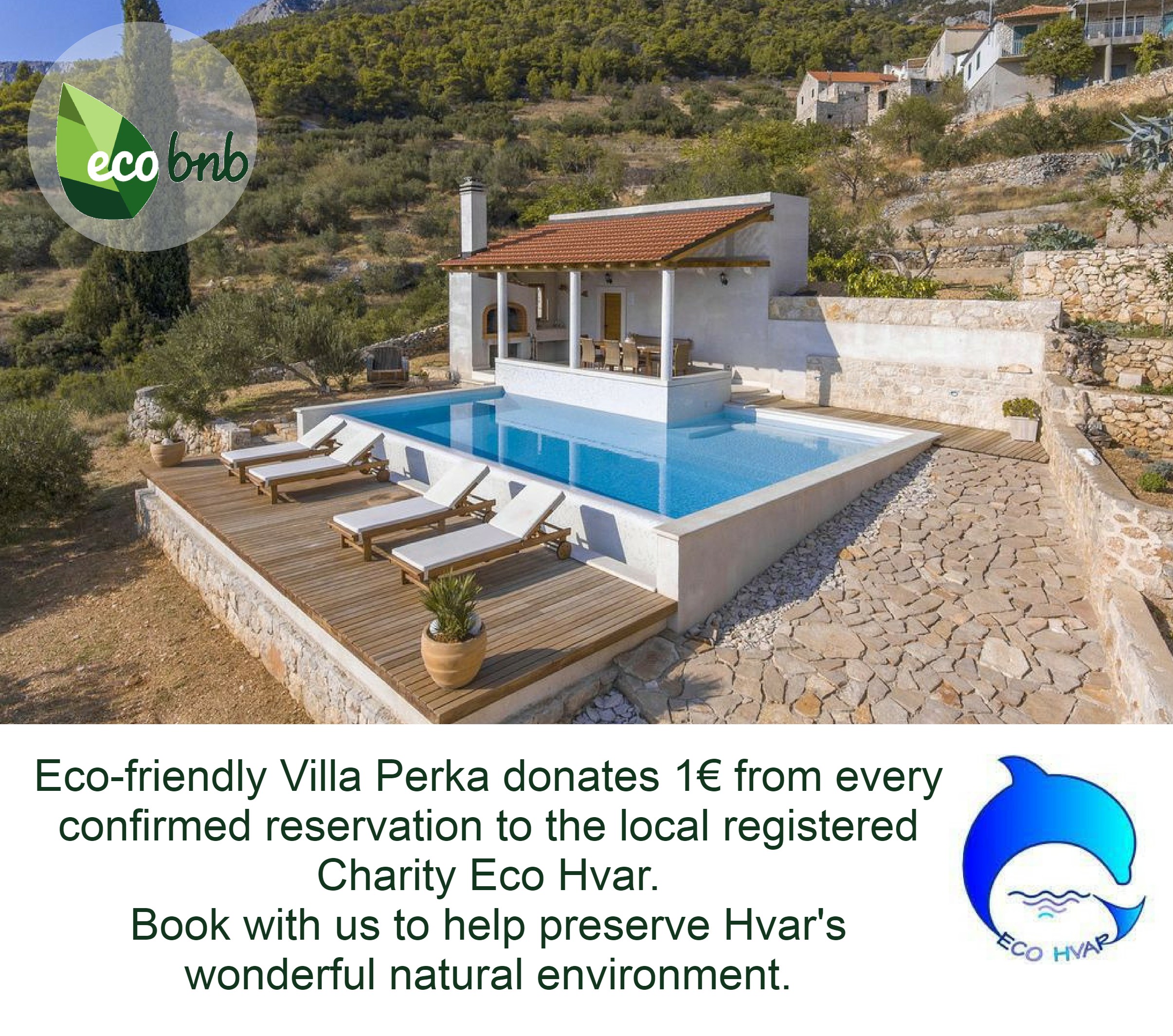 Eco-friendly villa Perka Hvar
