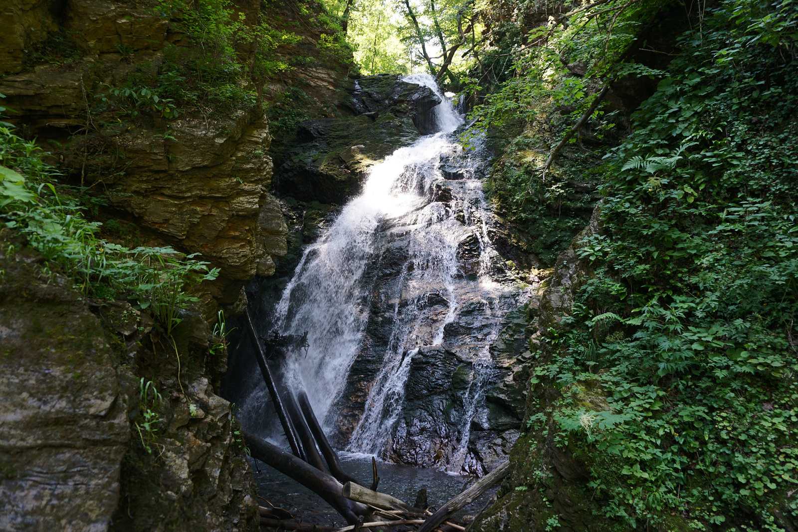 Waterfalls in Slovenia - waterfall Šum Besnica