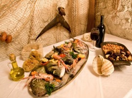 Seafood and local fish in Dalmatia