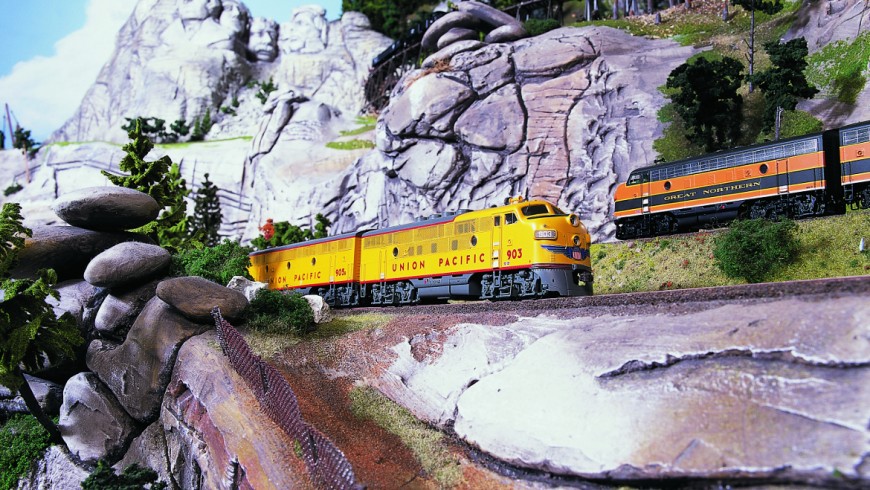 Trains of the Miniatur Wunderland museum