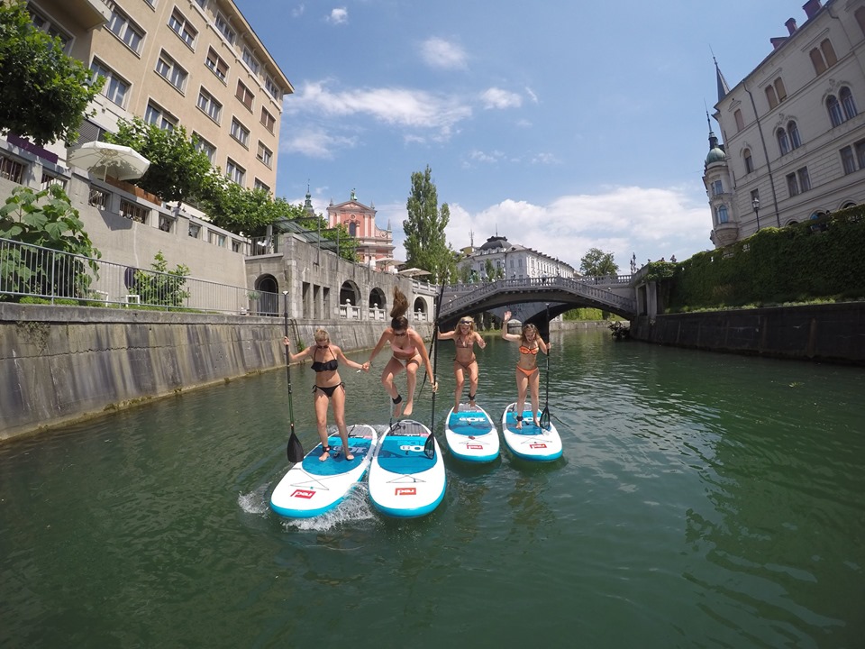 SUP Ljubljana - Ljubljana green travel guide